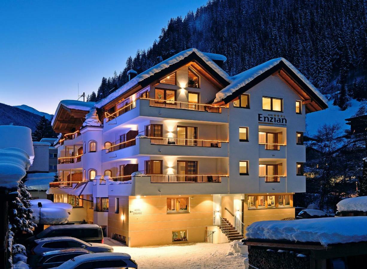 Hotel Enzian Paznaun See Exterior foto