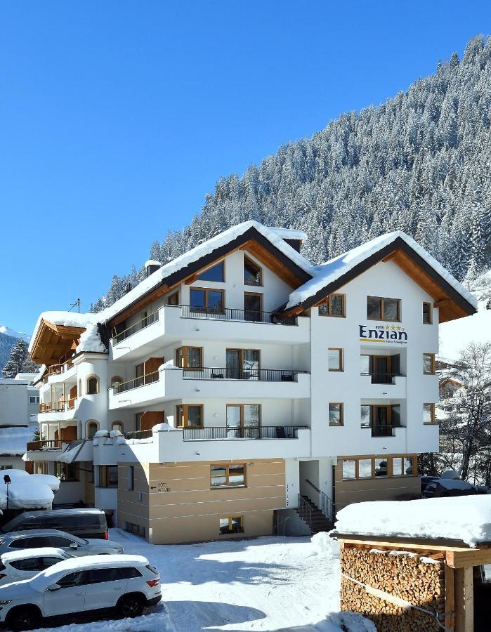 Hotel Enzian Paznaun See Exterior foto